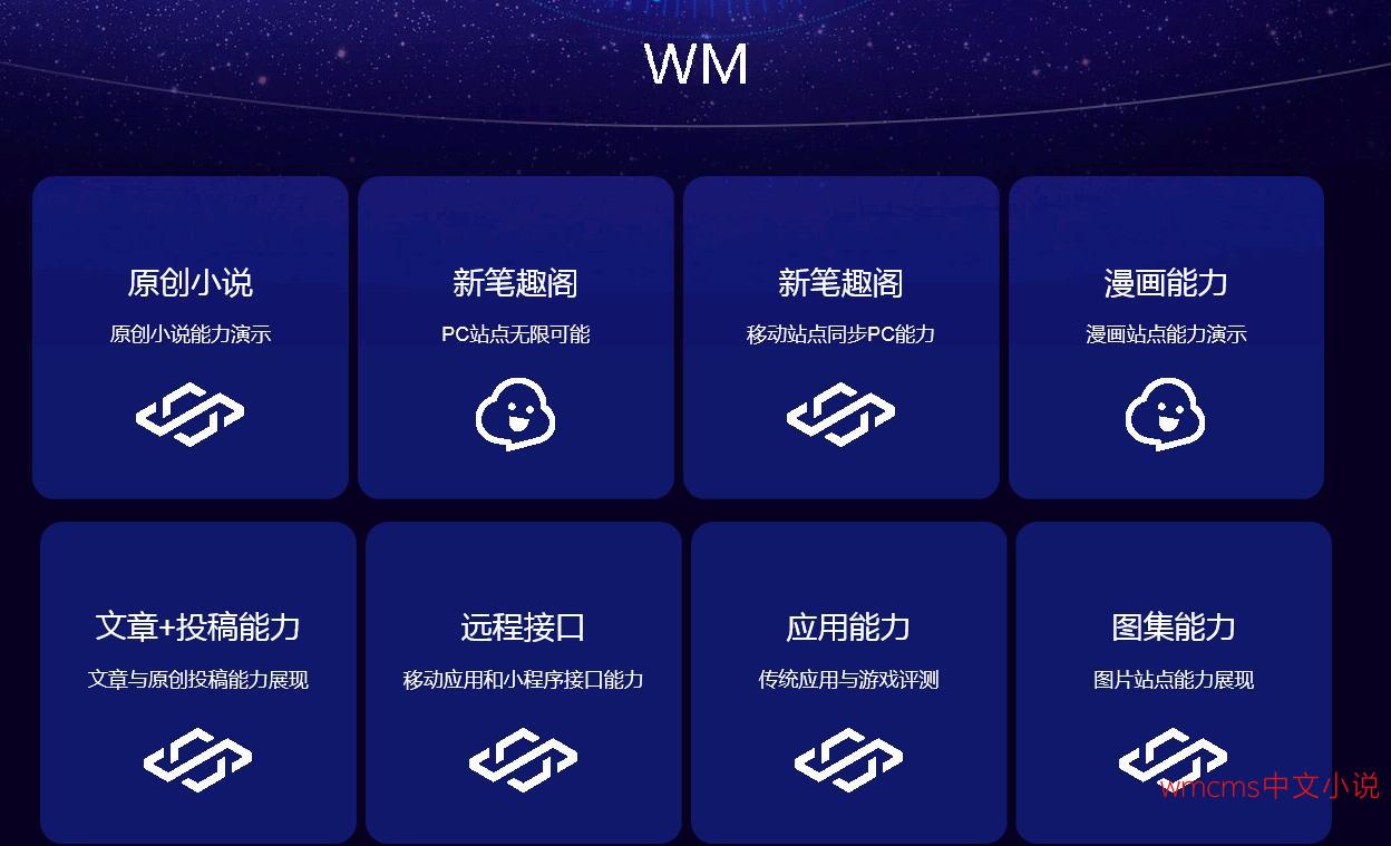 WMCMS演示DEMO导航站